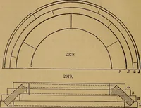 An illustration from A short treatise on the designing and construction of gearing and mill-work. Accompanied by an explanation of the construction and use of the odontograph of Prof. Willis .. (1873)