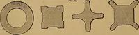 An illustration from A short treatise on the designing and construction of gearing and mill-work. Accompanied by an explanation of the construction and use of the odontograph of Prof. Willis .. (1873)