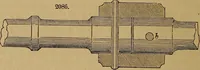 An illustration from A short treatise on the designing and construction of gearing and mill-work. Accompanied by an explanation of the construction and use of the odontograph of Prof. Willis .. (1873)