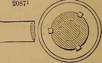 An illustration from A short treatise on the designing and construction of gearing and mill-work. Accompanied by an explanation of the construction and use of the odontograph of Prof. Willis .. (1873)
