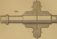 An illustration from A short treatise on the designing and construction of gearing and mill-work. Accompanied by an explanation of the construction and use of the odontograph of Prof. Willis .. (1873)