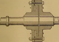 An illustration from A short treatise on the designing and construction of gearing and mill-work. Accompanied by an explanation of the construction and use of the odontograph of Prof. Willis .. (1873)
