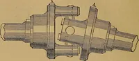 An illustration from A short treatise on the designing and construction of gearing and mill-work. Accompanied by an explanation of the construction and use of the odontograph of Prof. Willis .. (1873)