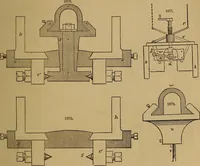 An illustration from A short treatise on the designing and construction of gearing and mill-work. Accompanied by an explanation of the construction and use of the odontograph of Prof. Willis .. (1873)