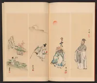 An illustration from Shotaika jinbutsu gafu : bijutsu ōyō (1896)