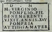 An illustration from Siciliae, obiacentium insular[um], et Bruttiorum antiquae tabulae, cvm animaduersionib[us] Georgii Gualtheri (1624)
