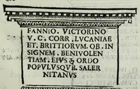 An illustration from Siciliae, obiacentium insular[um], et Bruttiorum antiquae tabulae, cvm animaduersionib[us] Georgii Gualtheri (1624)
