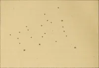An illustration from The sidereal messenger of Galileo Galilei and a part of the preface to Kepler's Dioptrics containing the original account of Galileo's astronomical discoveries (1880)