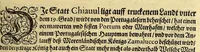 Picture 8 of 15 from Siebenter Theil der Orientalischen Indien, darinnen zwo vnterschiedliche Schiffarten begrieffen. Erstlich eine Dreyjährige Reyse Georgii von Spielbergen Admirals vber drey Schiffe, welche An. 1601. auss Seeland nach den Orientalischen Indien abgefahren, vnd nach viel widerwertigkeiten An. 1604. wider in Seelande ankom[m]en, : darinnen seine gantze, vnd was im für Abentheuer auff derselben begegnet, wie dann auch die mächtige Königreich Matecalo vnnd Candy, sampt ihren prächtigen Königen, Sitten, vnd Ceremonien, verzeichnet vnd beschrieben. Zum andern ein Neunjärige Reyse eines Venetianischen Jubilirers, Casparus Balby genannt, sampt allem, was ime auff derselben von 1579. biss in 1588. begegnet vnd widerfahren, neben Anweisung aller Zöllen, Gewichten, Massen vnd Müntzen deren man sich von Alleppo auss biss ins Königreich Pegu zu Gebrauchen, wie dann auss dess Handels vnd Wandels Lebens Sitten, Ceremonien vnd Gebräuchen der Völcker vnd Eynwohner dess mächtigen Königreichs Pegu. (1605), leaf 113
