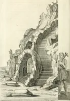 An illustration from Sieg-Streit dess Lufft vnd Wassers : Freuden-Fest zu Pferd zu dem glorwürdigisten Beyläger beeder kayserlichen Majestäten Leopoldi dess Ersten, römischen Kaysers ... vnd Margarita, gebohrner königlichen Infantin auss Hispanien : dargestellet in dero kayserlichen Residenz Statt Wienn (1667)