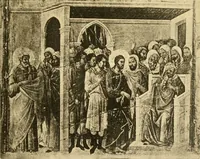 An illustration from Sienesische Meister des Trecento in der Gemäldegalerie zu Siena (1907)
