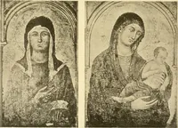 An illustration from Sienesische Meister des Trecento in der Gemäldegalerie zu Siena (1907)