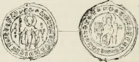 An illustration from Sigillographie de l'Empire byzantin (1884)