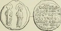 An illustration from Sigillographie de l'Empire byzantin (1884)