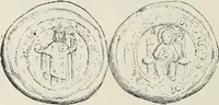 An illustration from Sigillographie de l'Empire byzantin (1884)