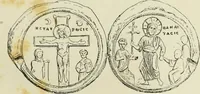 An illustration from Sigillographie de l'Empire byzantin (1884)