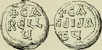 An illustration from Sigillographie de l'Empire byzantin (1884)