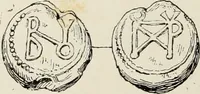 An illustration from Sigillographie de l'Empire byzantin (1884)