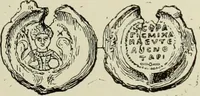 An illustration from Sigillographie de l'Empire byzantin (1884)