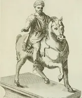 An illustration from Signa antiqua e museo Jacobi de Wilde : veterum poetarum carminibus illustrata et per Mariam filiam aeri inscripta (1700)