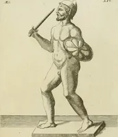 An illustration from Signa antiqua e museo Jacobi de Wilde : veterum poetarum carminibus illustrata et per Mariam filiam aeri inscripta (1700)