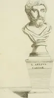 An illustration from Signa antiqua e museo Jacobi de Wilde : veterum poetarum carminibus illustrata et per Mariam filiam aeri inscripta (1700)