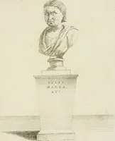 An illustration from Signa antiqua e museo Jacobi de Wilde : veterum poetarum carminibus illustrata et per Mariam filiam aeri inscripta (1700)