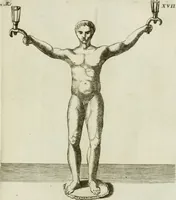 An illustration from Signa antiqua e museo Jacobi de Wilde : veterum poetarum carminibus illustrata et per Mariam filiam aeri inscripta (1700)