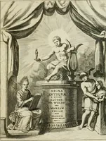 An illustration from Signa antiqua e museo Jacobi de Wilde : veterum poetarum carminibus illustrata et per Mariam filiam aeri inscripta (1700)