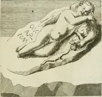 An illustration from Signa antiqua e museo Jacobi de Wilde : veterum poetarum carminibus illustrata et per Mariam filiam aeri inscripta (1700)