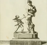 An illustration from Signa antiqua e museo Jacobi de Wilde : veterum poetarum carminibus illustrata et per Mariam filiam aeri inscripta (1700)