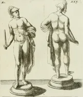 An illustration from Signa antiqua e museo Jacobi de Wilde : veterum poetarum carminibus illustrata et per Mariam filiam aeri inscripta (1700)