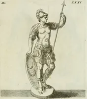 An illustration from Signa antiqua e museo Jacobi de Wilde : veterum poetarum carminibus illustrata et per Mariam filiam aeri inscripta (1700)