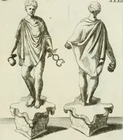 An illustration from Signa antiqua e museo Jacobi de Wilde : veterum poetarum carminibus illustrata et per Mariam filiam aeri inscripta (1700)