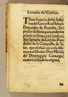 An illustration from S. Ignacio de Loyola, fundador de la Compañia de Iesus. : Poema heroyco. (1666)