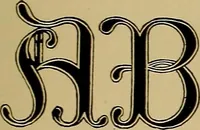 An illustration from The signist's book of modern alphabets, plain and ornamental, ancient and mediæval, from the eighth to the twentieth century, with numerals (1906)