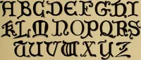 An illustration from The signist's book of modern alphabets, plain and ornamental, ancient and mediæval, from the eighth to the twentieth century, with numerals (1906)