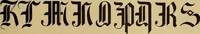 Picture 62 of 97 from The signist's book of modern alphabets, plain and ornamental, ancient and mediæval, from the eighth to the twentieth century, with numerals (1906), leaf 174
