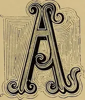 An illustration from The signist's book of modern alphabets, plain and ornamental, ancient and mediæval, from the eighth to the twentieth century, with numerals (1906)