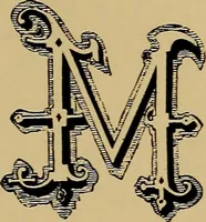 An illustration from The signist's book of modern alphabets, plain and ornamental, ancient and mediæval, from the eighth to the twentieth century, with numerals (1906)