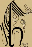 An illustration from The signist's book of modern alphabets, plain and ornamental, ancient and mediæval, from the eighth to the twentieth century, with numerals (1906)