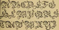 Picture 7 of 97 from The signist's book of modern alphabets, plain and ornamental, ancient and mediæval, from the eighth to the twentieth century, with numerals (1906), leaf 38