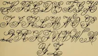 An illustration from The signist's book of modern alphabets, plain and ornamental, ancient and mediæval, from the eighth to the twentieth century, with numerals (1906)