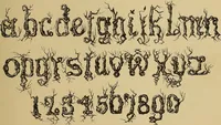 Picture 14 of 97 from The signist's book of modern alphabets, plain and ornamental, ancient and mediæval, from the eighth to the twentieth century, with numerals (1906), leaf 56