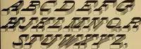 An illustration from The signist's book of modern alphabets, plain and ornamental, ancient and mediæval, from the eighth to the twentieth century, with numerals (1906)