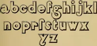 Picture 21 of 97 from The signist's book of modern alphabets, plain and ornamental, ancient and mediæval, from the eighth to the twentieth century, with numerals (1906), leaf 70