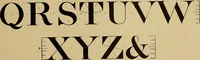 An illustration from The signist's book of modern alphabets, plain and ornamental, ancient and mediæval, from the eighth to the twentieth century, with numerals (1906)
