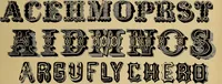 An illustration from The signist's book of modern alphabets, plain and ornamental, ancient and mediæval, from the eighth to the twentieth century, with numerals (1906)