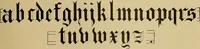 Picture 27 of 97 from The signist's book of modern alphabets, plain and ornamental, ancient and mediæval, from the eighth to the twentieth century, with numerals (1906), leaf 88