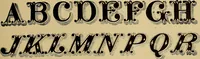 An illustration from The signist's book of modern alphabets, plain and ornamental, ancient and mediæval, from the eighth to the twentieth century, with numerals (1906)